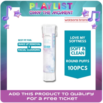 WATSONS - Round Puffs 100s