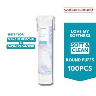 WATSONS Round Puffs 100s
