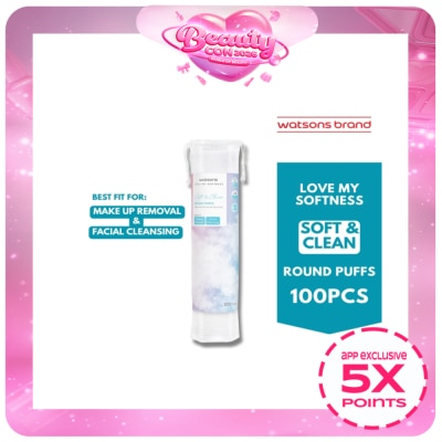 WATSONS - Round Puffs 100s