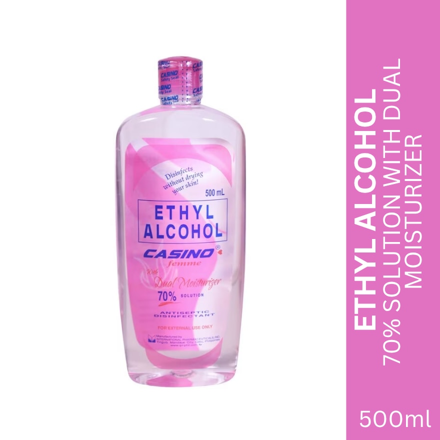 Ethyl Alcohol 70% Solution with Dual Moisturizer 500ml