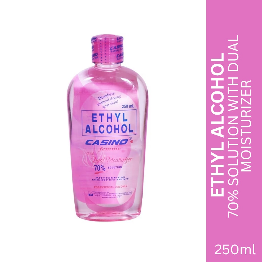 Ethyl Alcohol 70% Solution with Dual Moisturizer 250ml
