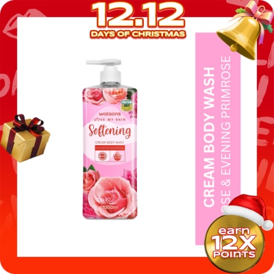 WATSONS Softening Cream Body Wash 1L