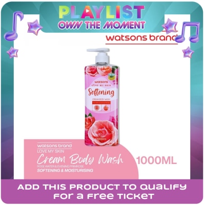 WATSONS - Softening Cream Body Wash 1L