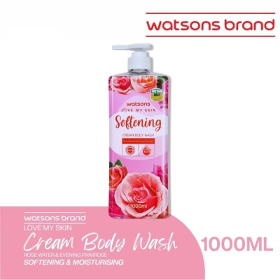 WATSONS Softening Cream Body Wash 1L