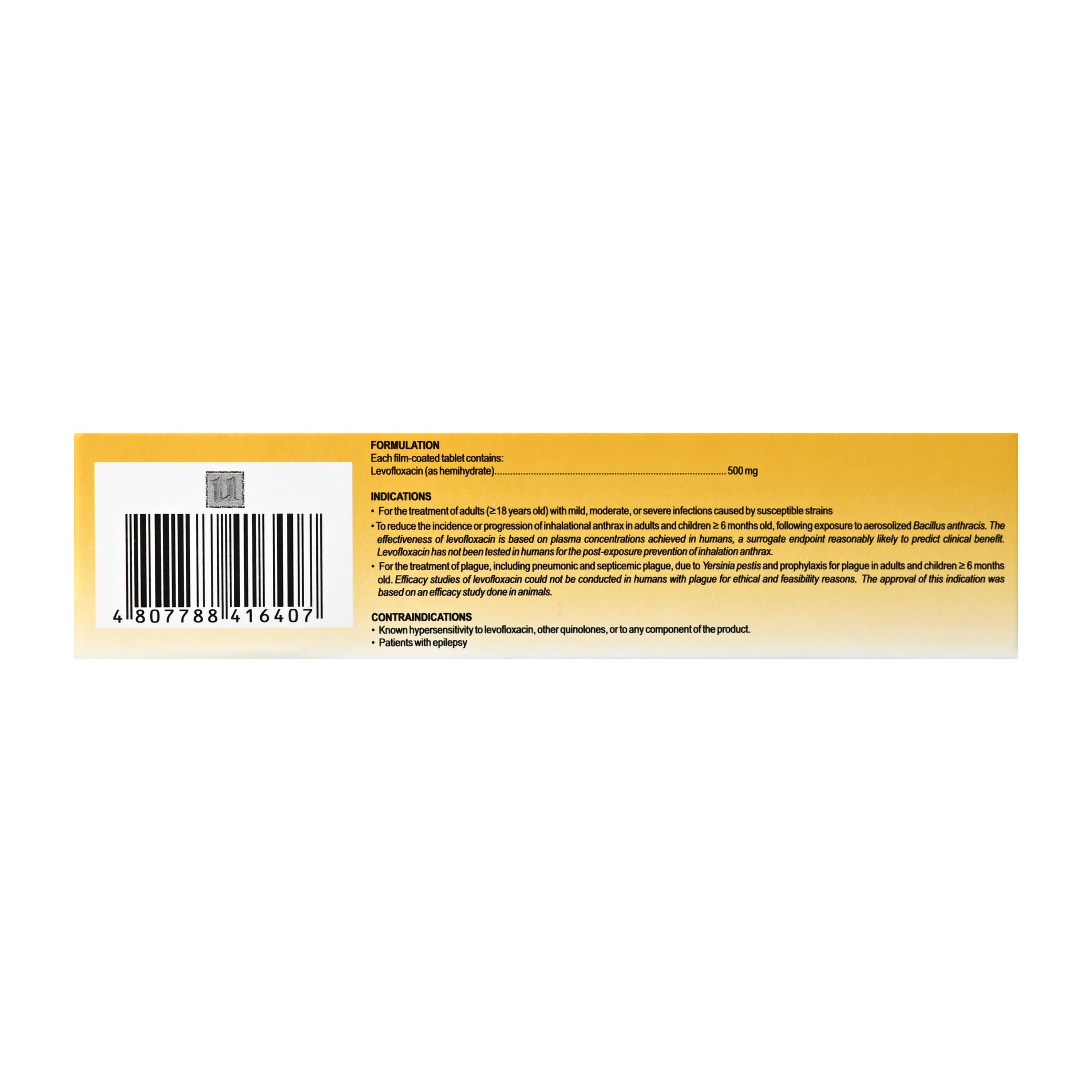 FLOXEL IV 500mg 100ml [PRESCRIPTION REQUIRED]