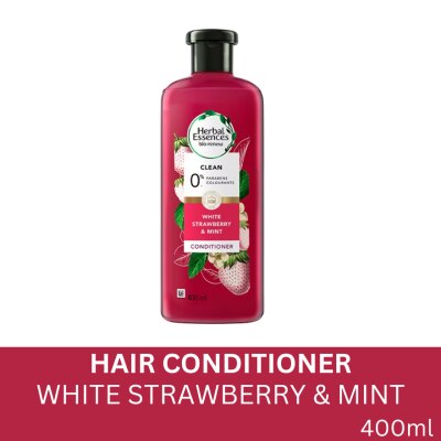 HERBAL ESSENCES Strawberry & Sweet Mint Conditioner - 400 ML