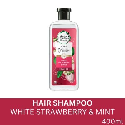 HERBAL ESSENCES Shampoo White Strawberry and Sweet Mint - 400 ML