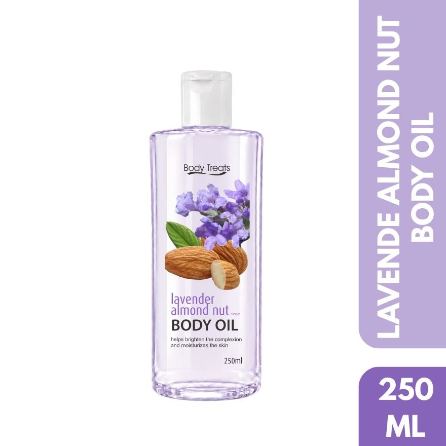 Body Oil Lavender Almond Nut 250ml image