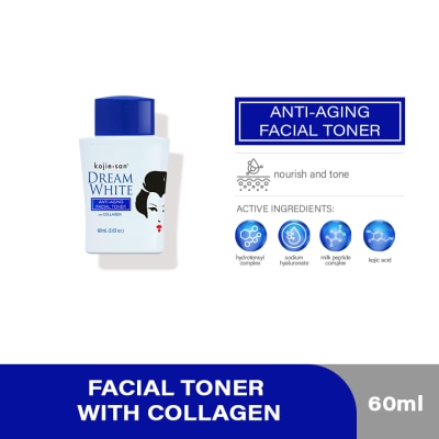 KOJIE SAN Dreamwhite Anti Aging Facial Toner with Collagen 60ml