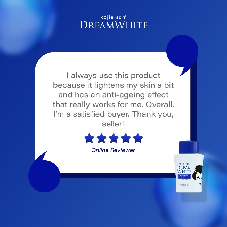 Dreamwhite Anti Aging Facial Toner with Collagen 60ml