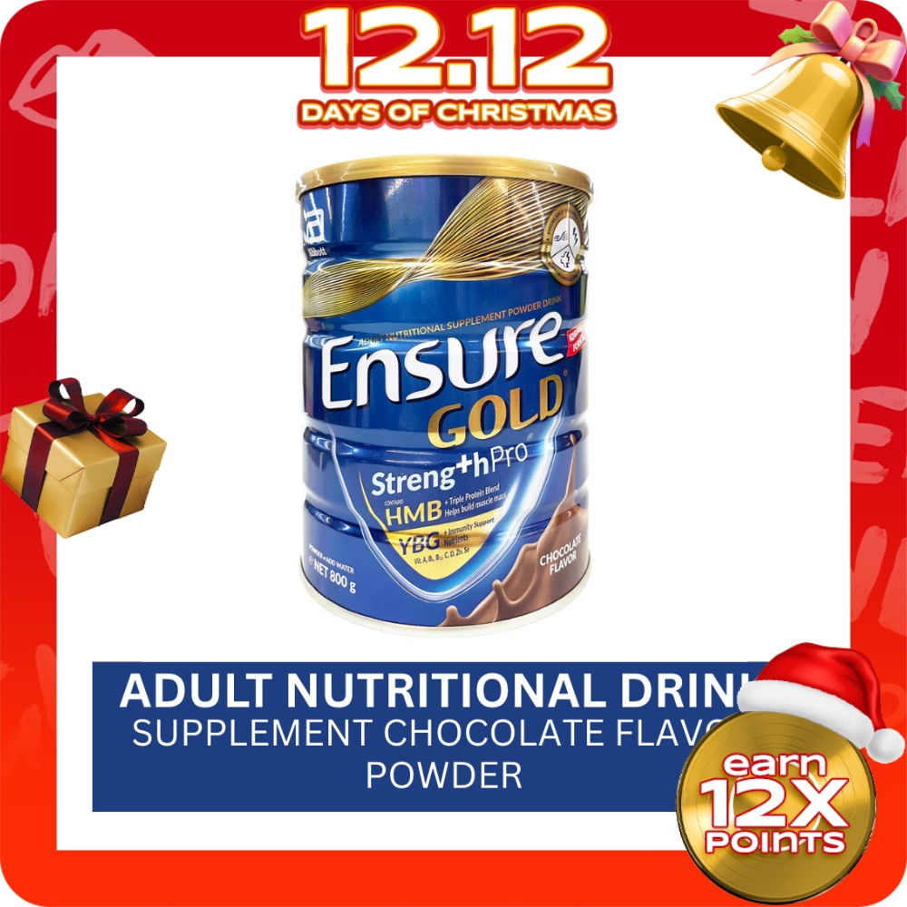 Ensure Gold Choco 850g Powdered Milk - Adult Supplement