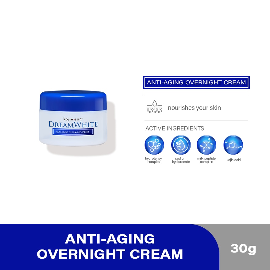 Dream White Anti-Aging Overnight Cream 30g