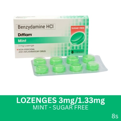 DIFFLAM Lozenge Mint 8s