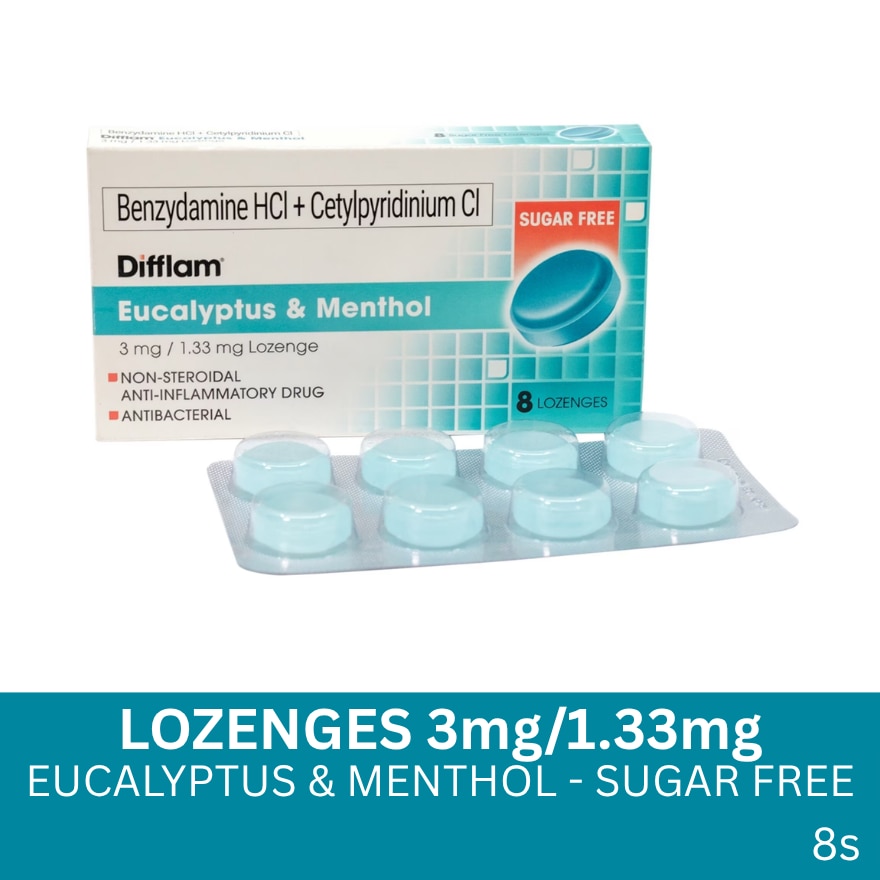 Eucalyptus And Menthol Lozenge 8s