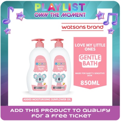WATSONS - Gentle Baby Bath 850ml