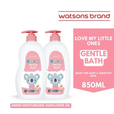 WATSONS Gentle Baby Bath 850ml