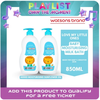 WATSONS - Milk Baby Bath 850ml