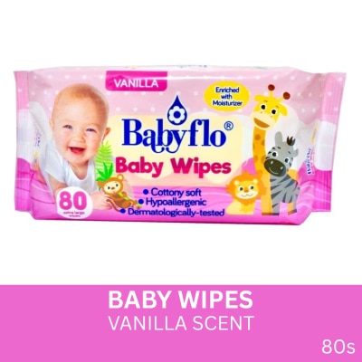 BABYFLO - Baby Wipes Vanilla 80s