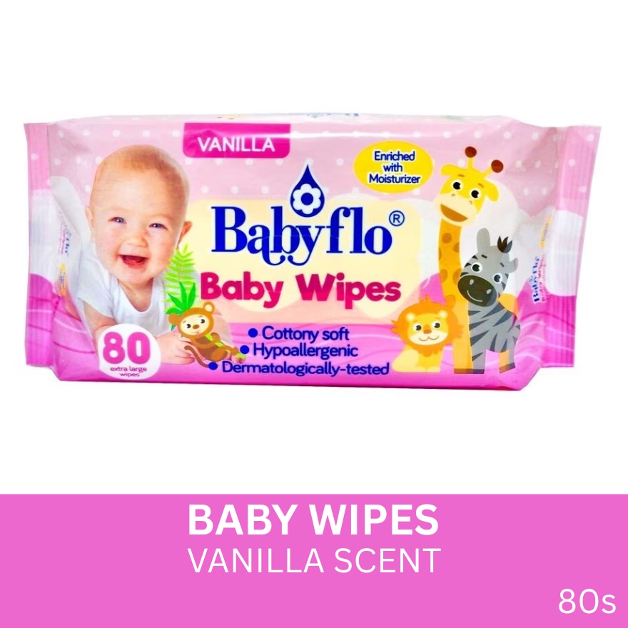 Baby Wipes Vanilla 80s