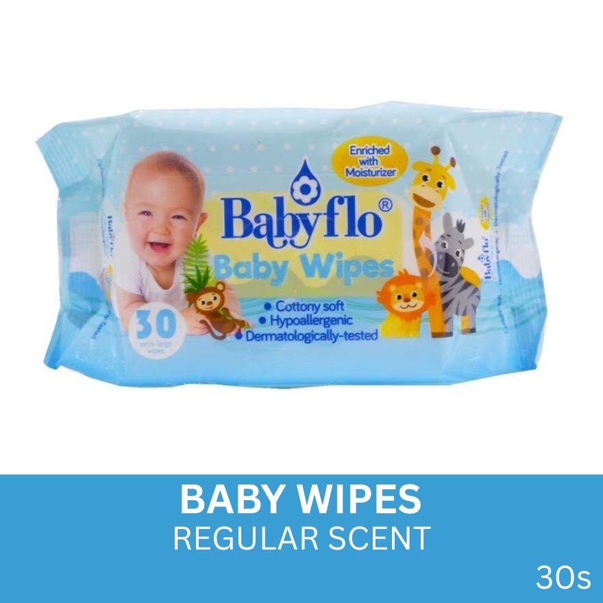 Baby Wipes Regular 30s
