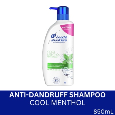 HEAD N SHOULDERS Cool Menthol Anti-Dandruff Scalp Care Hair Shampoo 850mL