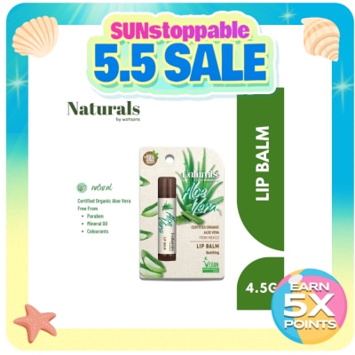 NATURALS WS - Aloe Vera Soothing  Lip Balm 4.5g