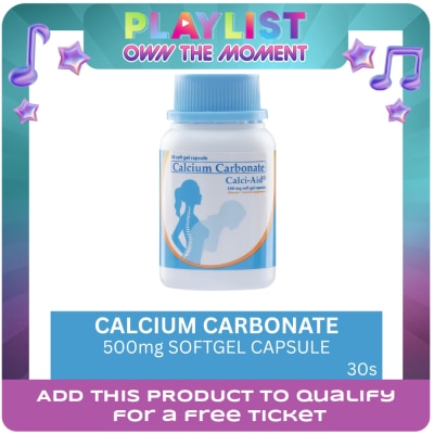 CALCI AID - Calcium Carbonate 500mg 30 Capsules