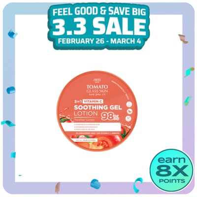 FRESH Skinlab Tomato Glass Skin Soothing Gel Lotion 300ml