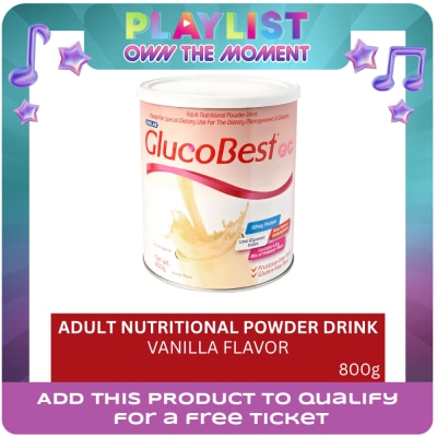 GLUCOBEST - Adult Nutritional Powder Drink Vanilla Flavor 800g