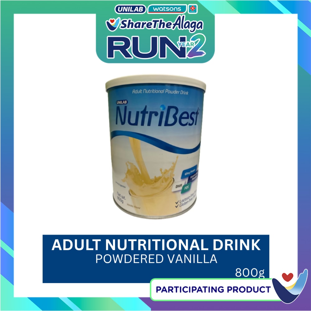 Adult Nutritional Powdered Drink Vanilla Flavor 800g image