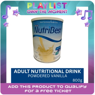 NUTRIBEST - Adult Nutritional Powdered Drink Vanilla Flavor 800g