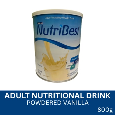 NUTRIBEST Adult Nutritional Powdered Drink Vanilla Flavor 800g