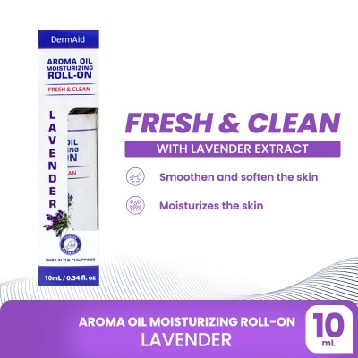 DERMAID - DERMAID Aroma Oil Moisturizing Roll-on Lavender 10ml