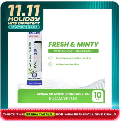 DERMAID DERMAID Aroma Oil Moisturizing Roll on Eucalyptus 10ml image