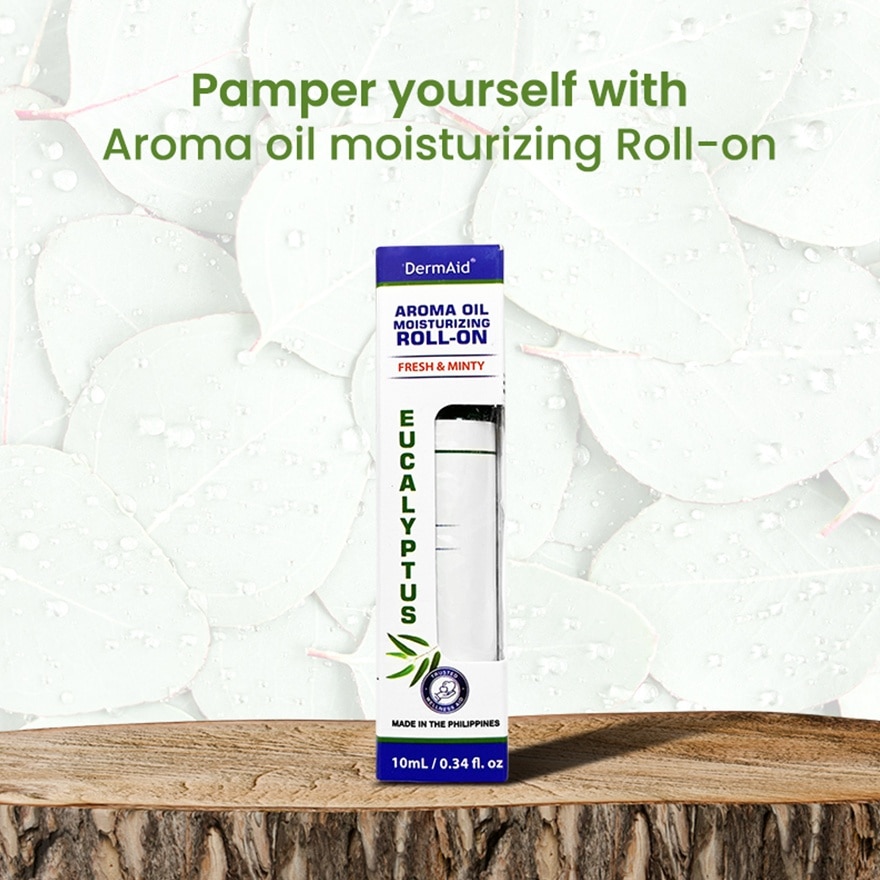 DERMAID Aroma Oil Moisturizing Roll-on Eucalyptus 10ml