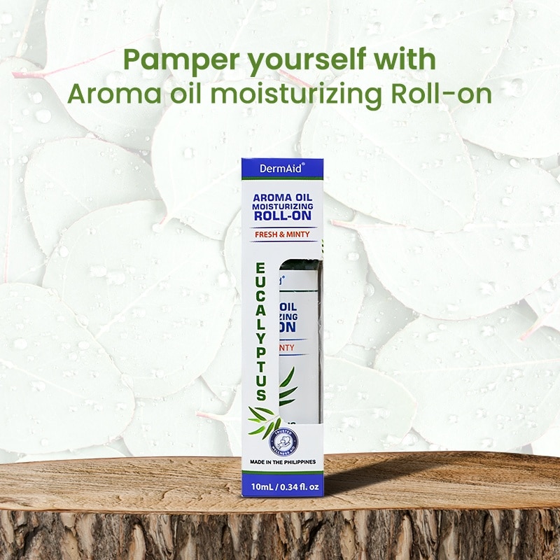 DERMAID Aroma Oil Moisturizing Roll-on Eucalyptus 10ml image