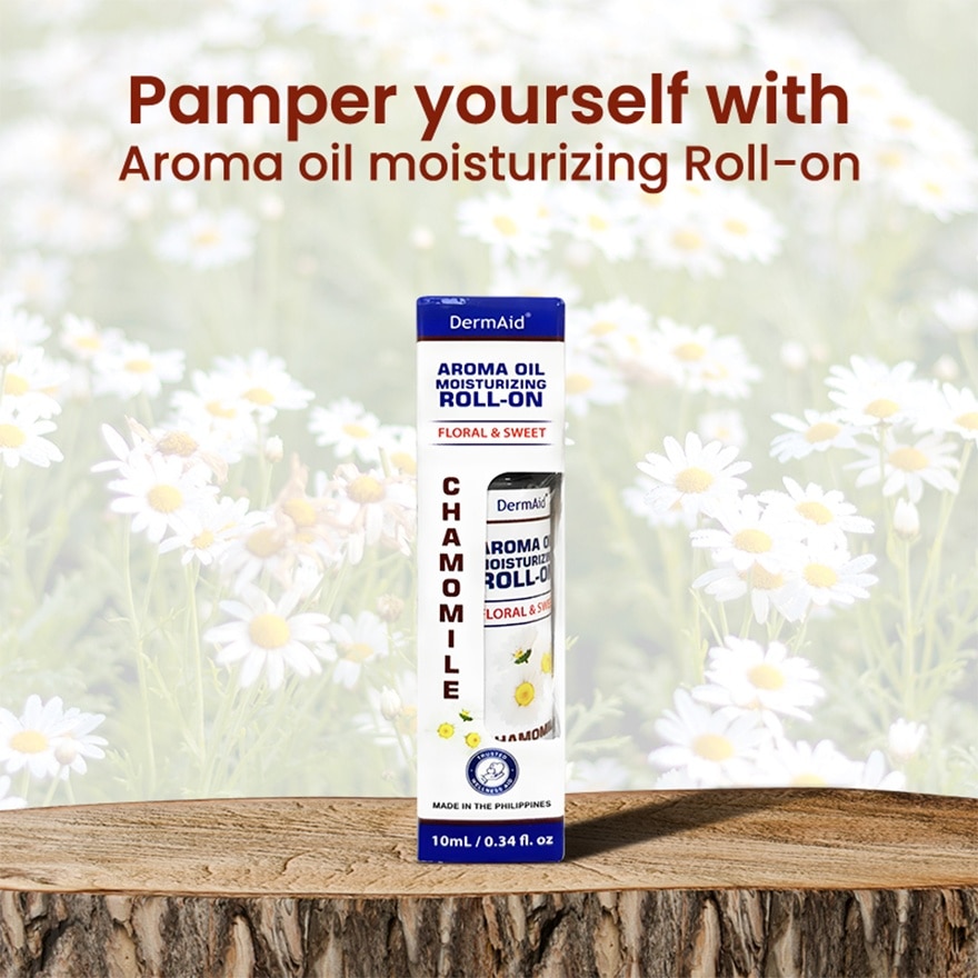 Aroma Roll-on with Chamomile Extract Stress Relief