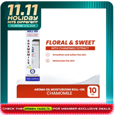 DERMAID DERMAID Aroma Oil Moisturizing Roll on Chamomile 10ml image