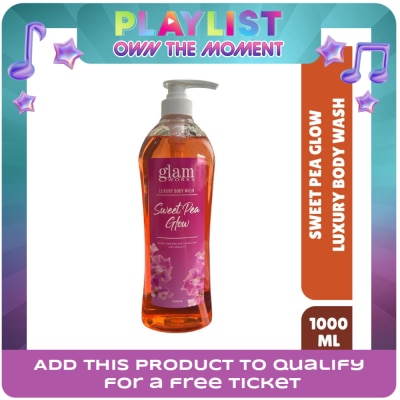 GLAMWORKS - Bath and Body Essentials Sweet Pea Scented Body Wash 1L