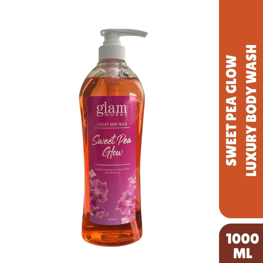 Bath and Body Essentials Sweet Pea Scented Body Wash 1L