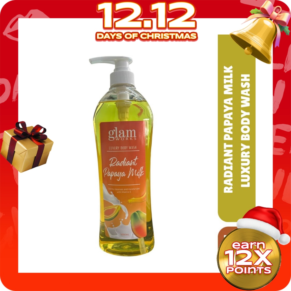 Bath and Body Essentials Papaya Milk Scented Body Wash 1L