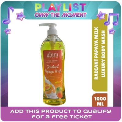 GLAMWORKS - Bath and Body Essentials Papaya Milk Scented Body Wash 1L