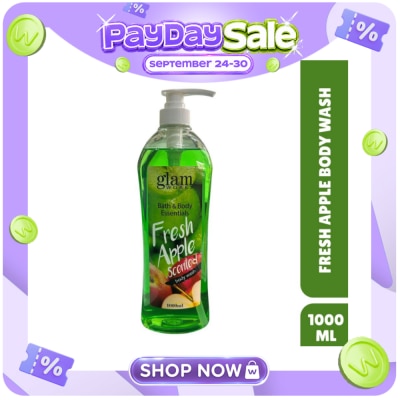 GLAMWORKS Bath and Body Essentials Fresh Apple Scented Body Wash 1L image