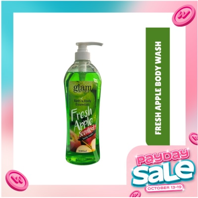 GLAMWORKS Bath and Body Essentials Fresh Apple Scented Body Wash 1L image