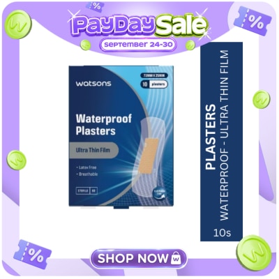 WATSONS Waterproof Plasters 10s image