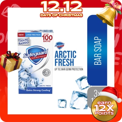 SAFEGUARD SAFEGUARD Bar Soap Arctic Fresh Tripid 115g