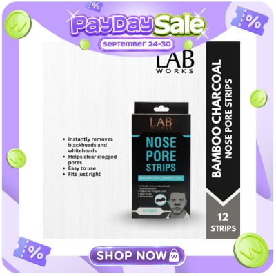 LABWORKS Bamboo Charcoal Nose Pore Strips 12pcs image