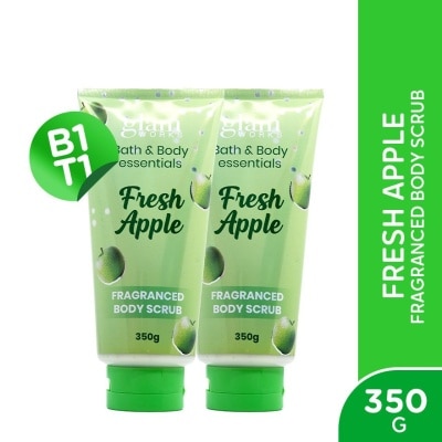 GLAMWORKS Bath & Body Essentials Fresh Apple Scented Cream Body Scrub 400g