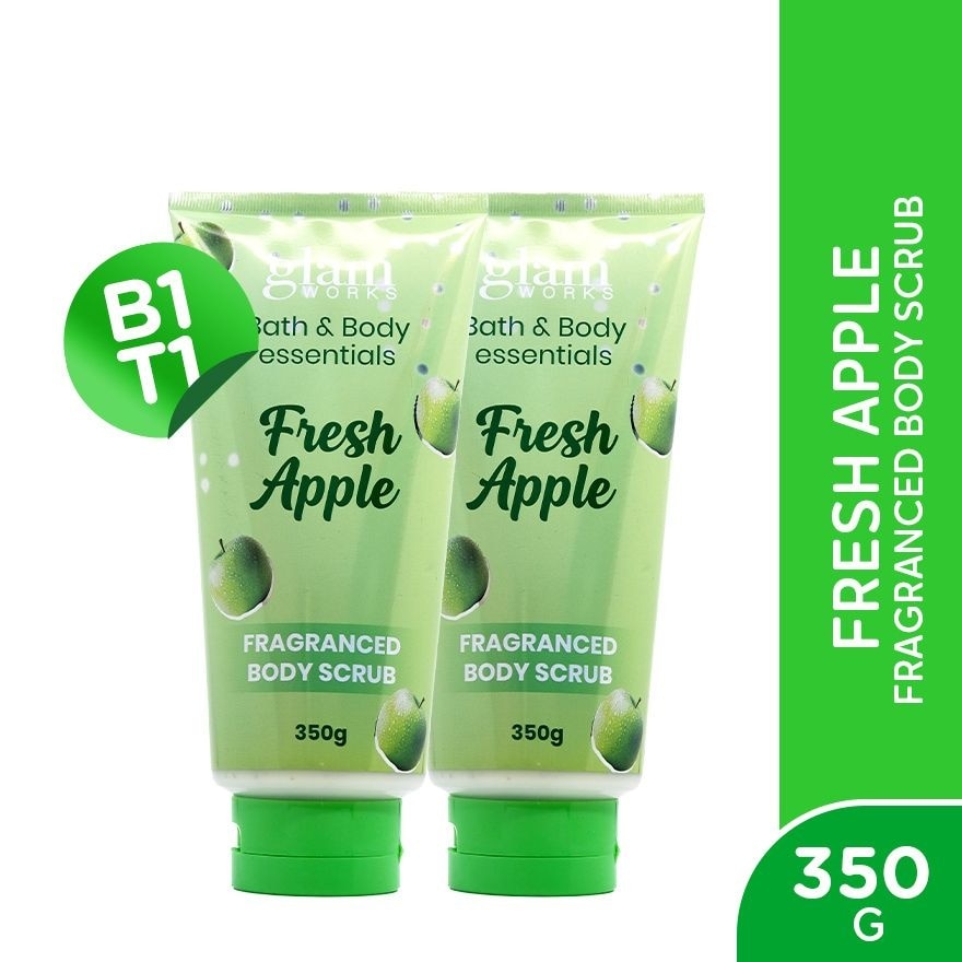 Bath & Body Essentials Fresh Apple Scented Cream Body Scrub 400g