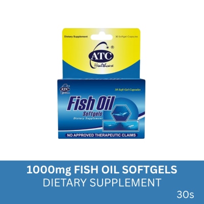 ATC HEALTH Fish Oil 1000mg 1 Box Softgel Capsule